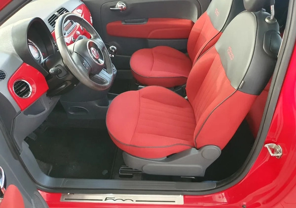 Fiat 500 cena 29999 przebieg: 117000, rok produkcji 2014 z Kamieńsk małe 742